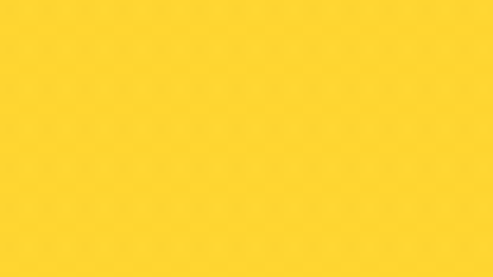 Transition in, hero yellow